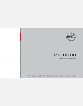 2011 nissan cube owners manual